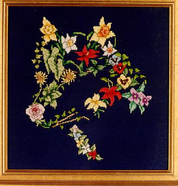 Wolf In Flower Clothing