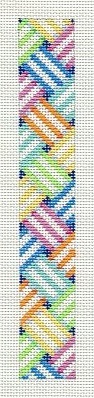 Woven Stripes Fob