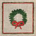 Wreath With Red Bow