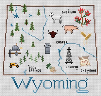 Wyoming Map