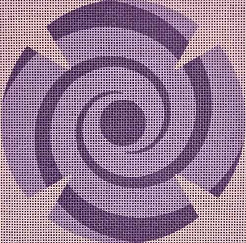 Yarmulka Spiral 3 (violet)