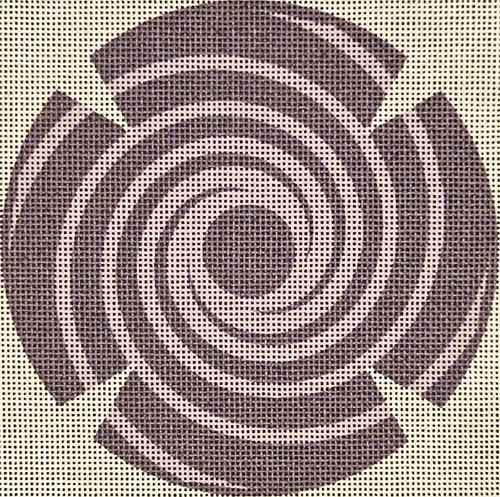 Yarmulka Spiral (purple)