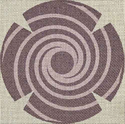 Yarmulka Spiral (purple)