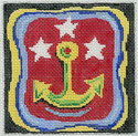 Yellow and Green Anchor