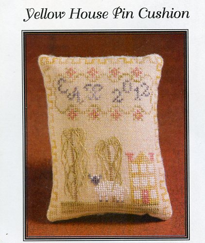 Yellow House Pin Cushion