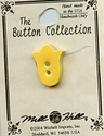 Yellow Tulip Button