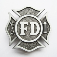 Vintage Fire Fighter Dept Classic Hero Belt Buckle Gurtelschnalle Boucle de ceinture BUCKLE-OC030AS