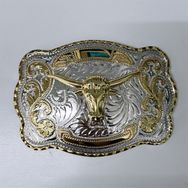 Large Size Western Bull Cowboy Cowgirl Belt Buckle Gurtelschnalle Boucle de ceinture BUCKLE-WT163