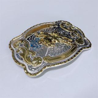 Large Size Western Rodeo Cowboy Cowgirl Belt Buckle Gurtelschnalle Boucle de ceinture BUCKLE-WT164