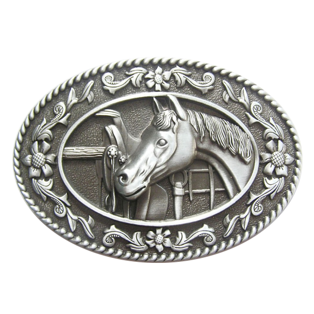 BOUCLE DE CEINTURE CEINTURON WESTERN CHEVAL HORSE BUCKLE USA