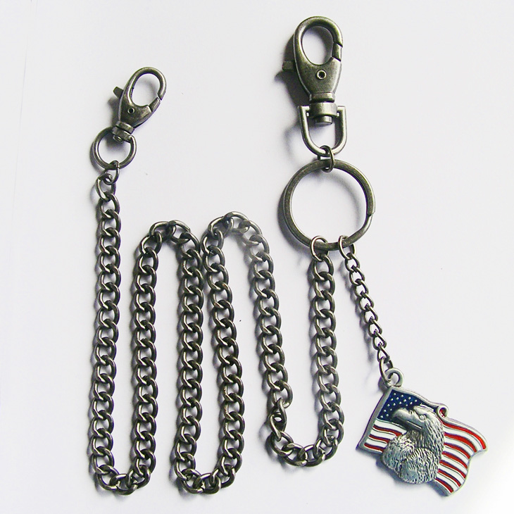 Wallet chain (Eagle W American Flag Wallet Chain)