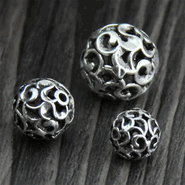 925 Silver Lucky Symbol Bead - 2pcs