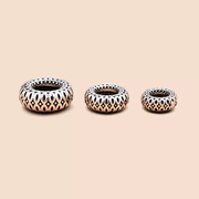 925 Silver Mala's Spacer Beads - 2pcs