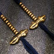 Brass Buddhist Prayer Vajra Counters Brass Buddhist Prayer Vajra Counters