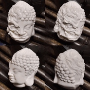 Buckhorn Buddha Guru Bead Buckhorn Buddha Guru Bead