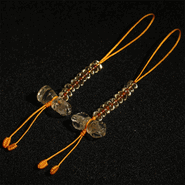 Citrine Tibetan Mala's Counters