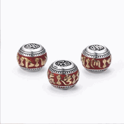 Tibetan Six Words Beads - 1pc