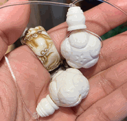 Mala's Guru Bead - Lotus Mala's Guru Bead - Lotus