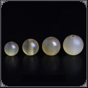 Round Sheep Horn Beads - 10pcs