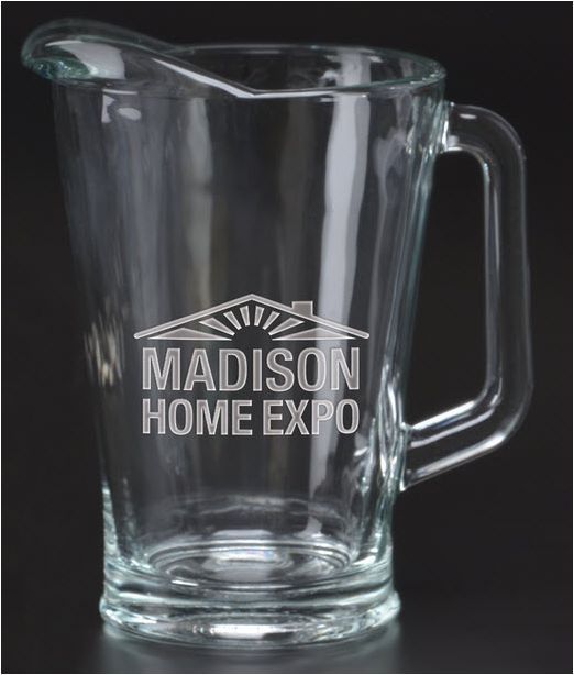 Custom Etched Glass Pitcher (60 oz)