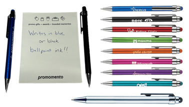 Metallic Click Clip Pen