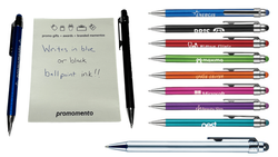 Metallic Click Clip Pen