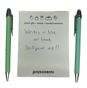 Soft Touch Click Clip Pen