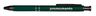 Soft Touch Pewter-Tone Pen