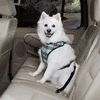 Car Harness for Dogs in Plaid Design 