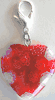 Murano Heart Charm