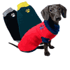 Paw Sweaters in Black with Grey Paw 