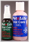 Petzlife Oral Care Spray/Wild Salmon Gel Combo Pack