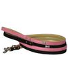Suede Bone Leash in Pink - Small