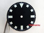 26mm BLack RETRO SUPER LUME DIAL 4 SWISS ETA 2836-2 2824-2 MOVEMENT