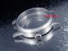 43mm Silver LACO Luftwaffe Fliegeruhr Watch Case for ETA 2824 ST2130