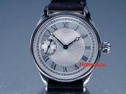 44mm B-Uhr Big Pilot Guilloche Dial Flieger Watch with 6497 Movement