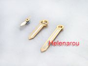 44mm GOLD ANODIZE SUPER LUME PAM WATCH HANDS for UNITAS ETA 6497 6498 Seagull ST36 MOVEMENT