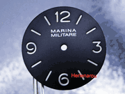45mm RAD WATCH SANDWICH MARINA MILTARE DIAL for UNITAS ETA 6497 ST36