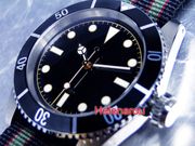 6538 Connery Bond Submarina Watch Case Dial Hand Kit for ETA 2836 or clone movement