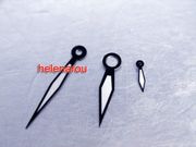 BLACK ANODIZE SUPER LUME WATCH HAND SET for UNITAS ETA SEAGULL 6497 6498 MOVEMENT
