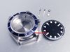 SOLD OUT !! BLUE HERITAGE BLACK BAY WATCH CASE KIT with Blue insert for ETA 2824-2