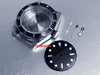 SOLD OUT ! Black HERITAGE BLACK BAY WATCH CASE KIT with Black insert for ETA 2824-2