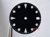 26mm 76100 BLack RETRO SUPER LUME DIAL for SWISS ETA 2836-2 2824-2