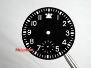 6498 SUPER LUME C1 Pilot Flieger Watch Dial for Swiss ETA Unitas 6498 Movement