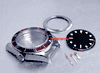 SOLD OUT ! Red HERITAGE BLACK BAY WATCH CASE KIT SET with Red insert for ETA 2824