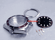 SOLD OUT ! Red HERITAGE BLACK BAY WATCH CASE KIT SET with Red insert for ETA 2824