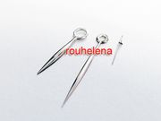 SILVER ANODIZE WATCH HAND for UNITAS ETA 6497 6498