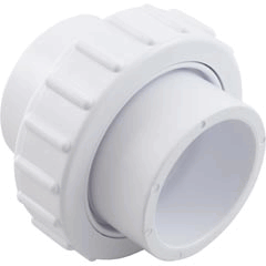 1.5" Socket White PVC Self-Aligning Inline Union