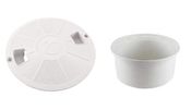 Pentair A&A QuikWater Leveler And DekClor Deck Lid & Ring - White 542517
