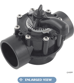 Custom Molded Products Hydroseal 2" Diverter Valve 2 Way 2" Socket  x 2-1/2"Spg (CMP) # 25912-204